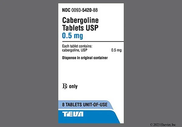 Cabergoline 0.5 mg