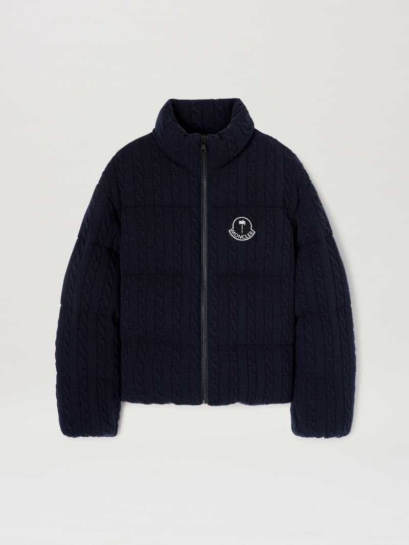 Austru down jacket Moncler x Palm Angels Blue